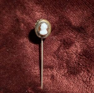 Victorian Cameo Stick Pin